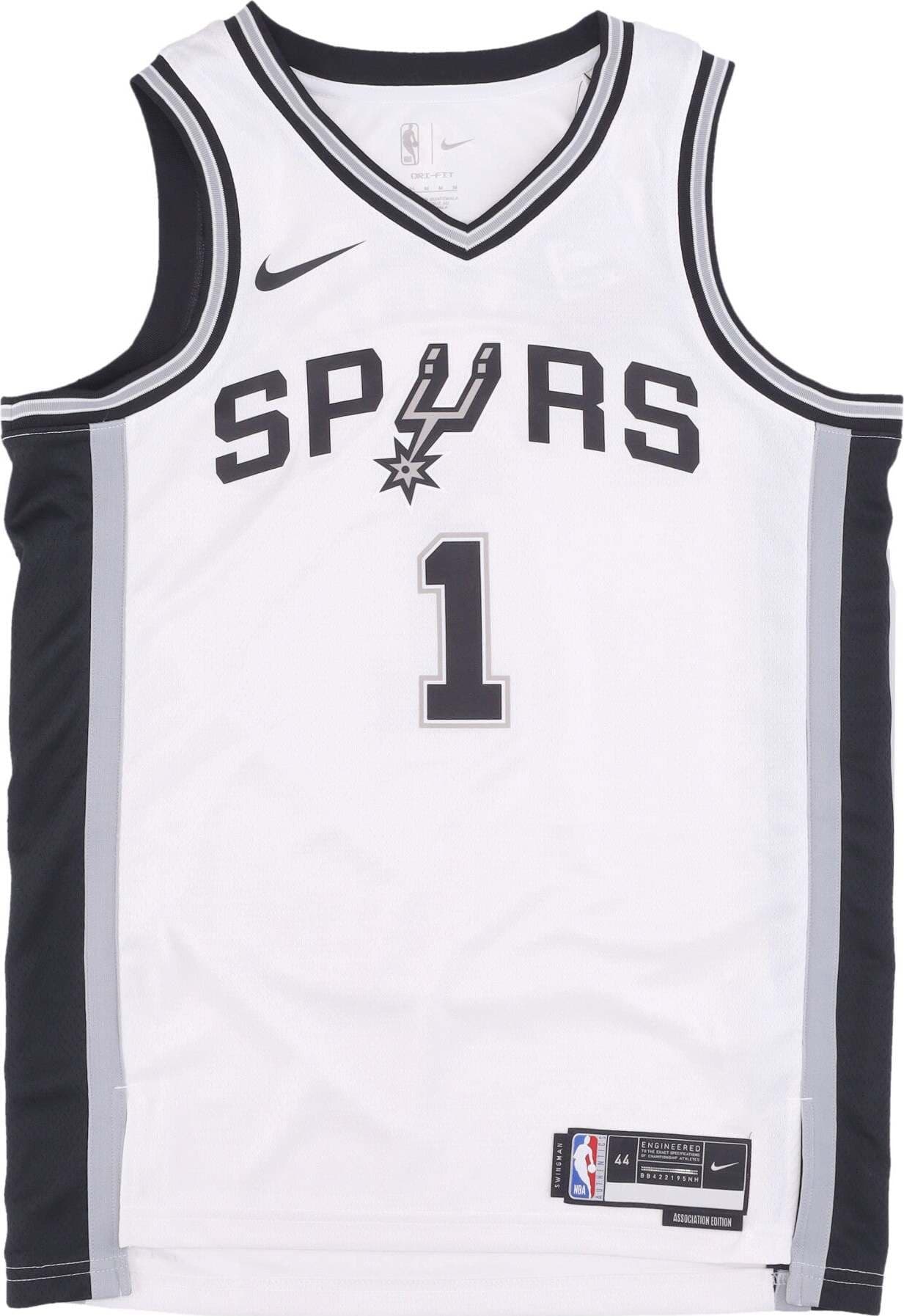 NIKE-NBA-Canotta-Basket-Uomo-Nba-Association-Edition-2022-Dri-fit-Swingman-Jersey-No-1-Victor-Wembanyama-Sanspu-White-da-uomo
