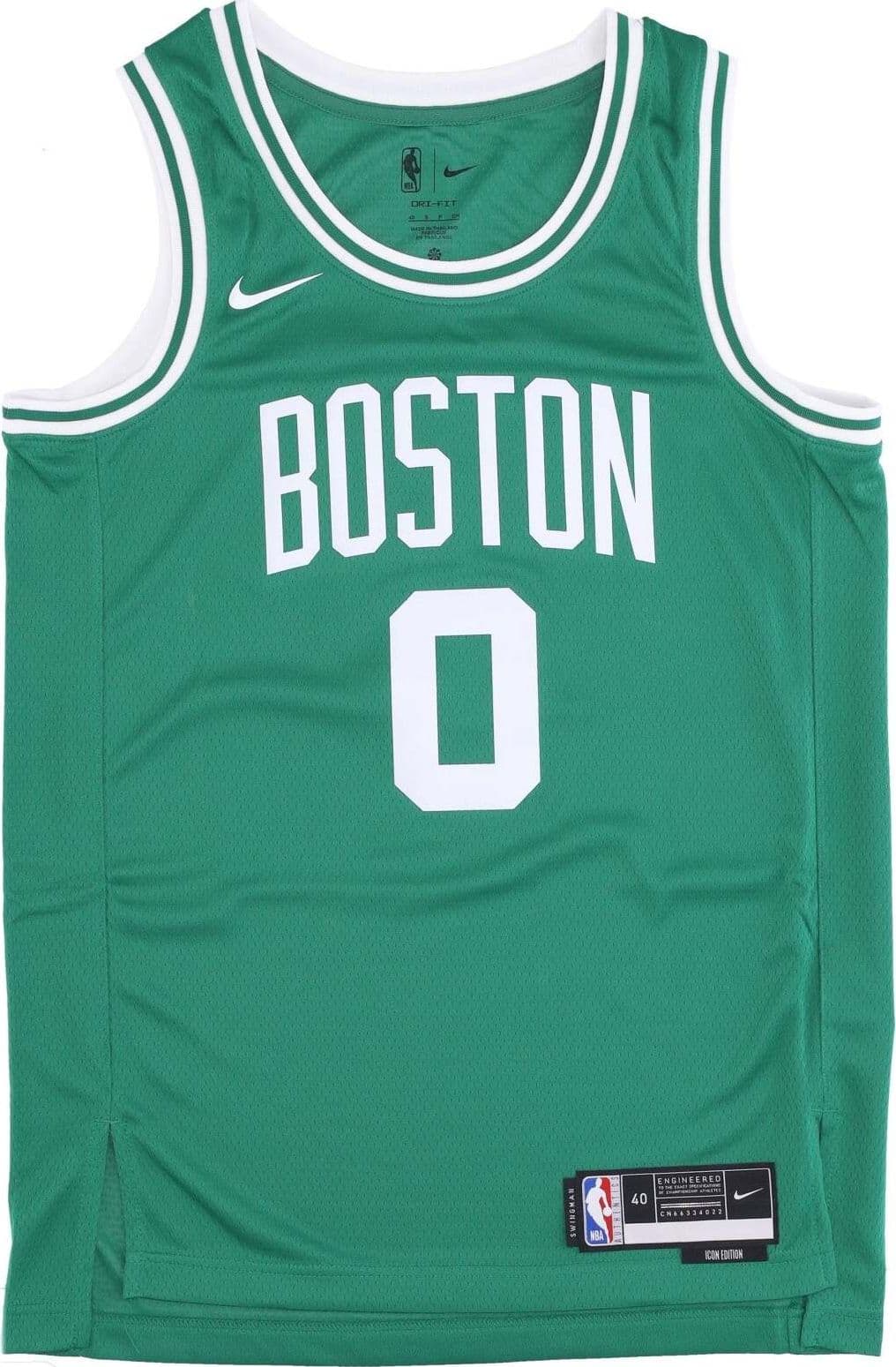 NIKE-NBA-Canotta-Basket-Uomo-Nba-Dri-fit-Swingman-Jersey-Icn-22-No-0-Jayson-Tatum-Boscel-Clover-da-uomo