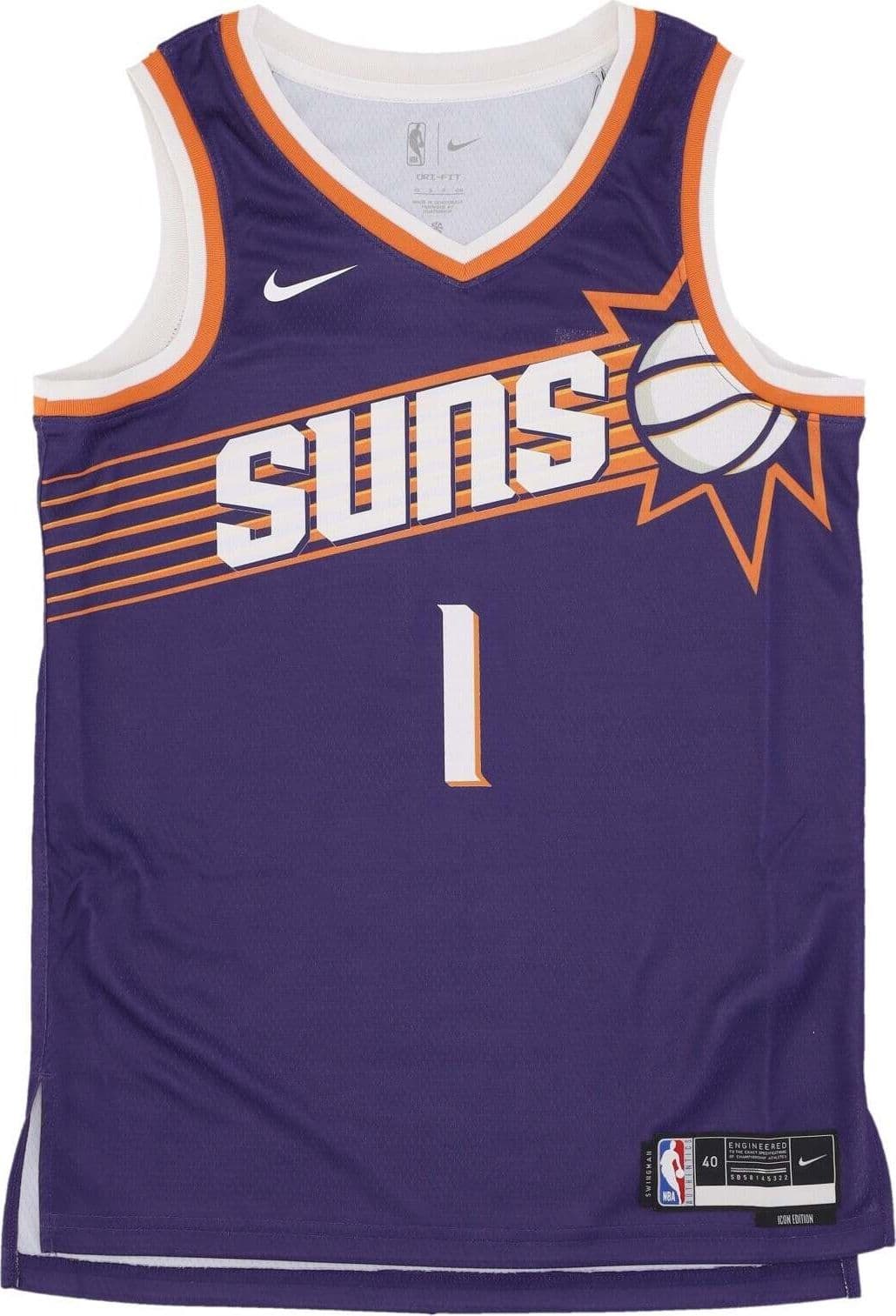NIKE-NBA-Canotta-Basket-Uomo-Nba-Dri-Fit-Swingman-Jersey-No-1-Devin-Booker-Phosun-New-Orchid-da-uomo
