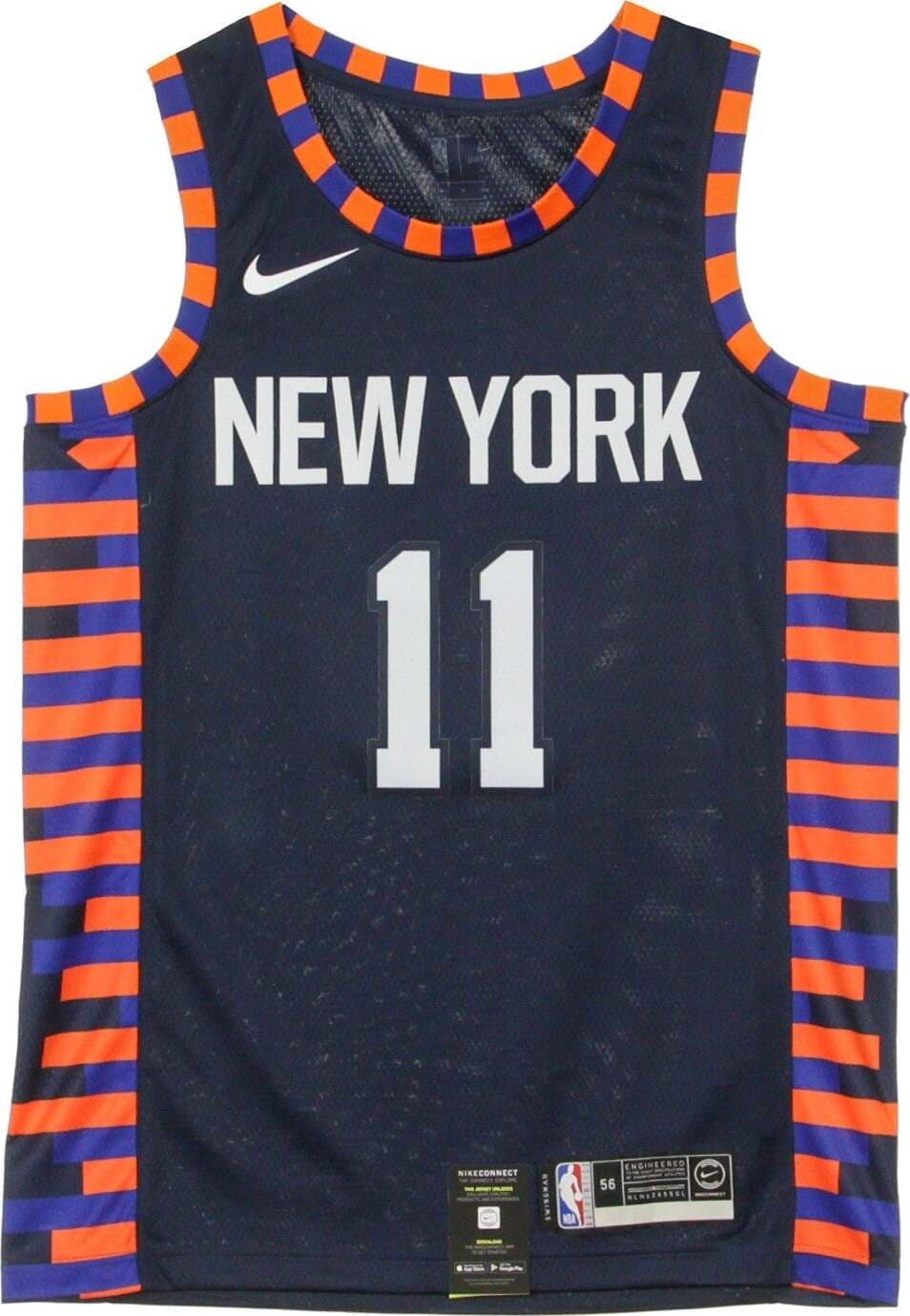 NIKE-NBA-Canotta-Basket-Uomo-Nba-Swingman-Jersey-City-Edition-No-11-Frank-Ntilikina-Neykni-College-Navy-da-uomo