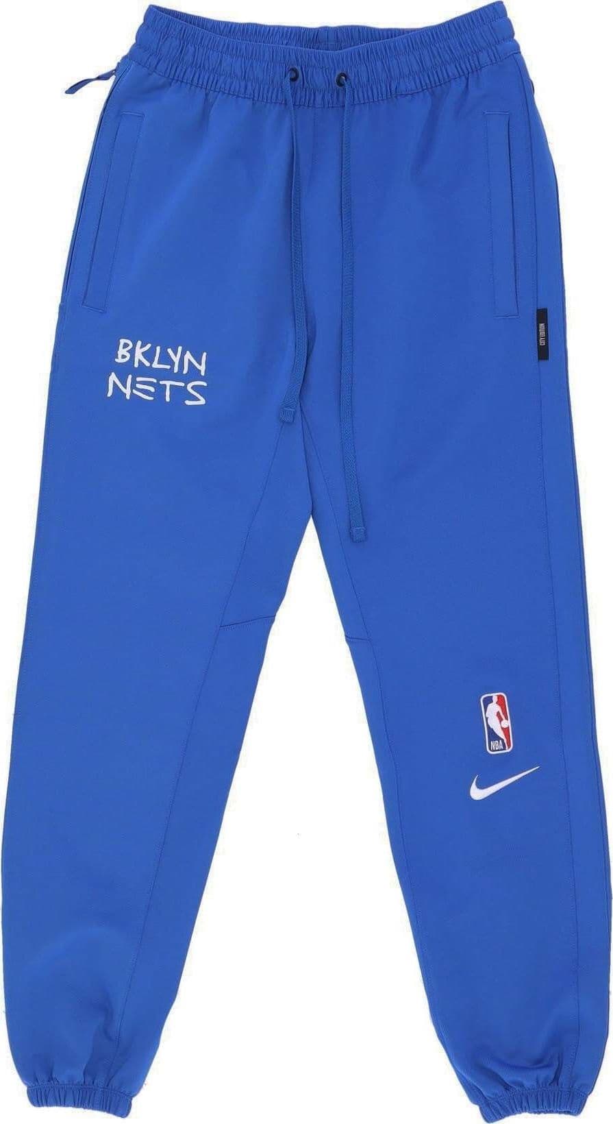 NIKE-NBA-Pantalone-Tuta-Uomo-Nba-City-Edition-Showtime-Dri-fit-Pant-Bronet-Royal-Blue/white-da-uomo