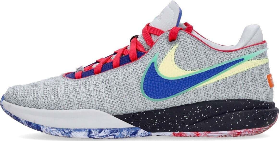 NIKE-NBA-Scarpa-Basket-Uomo-Lebron-Xx-Light-Silver/hyper-Royal/lemon-Chiffon-da-uomo