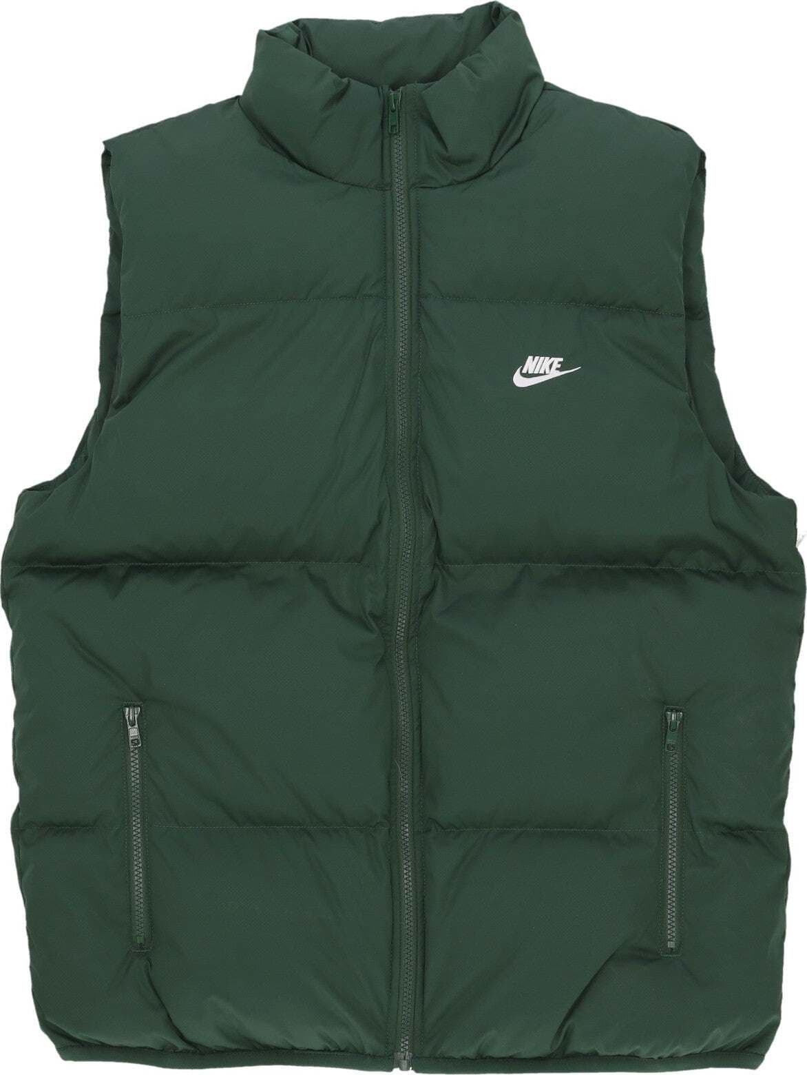 Nike-Piumino-Smanicato-Uomo-Club-Puffer-Vest-Fir/white-da-uomo