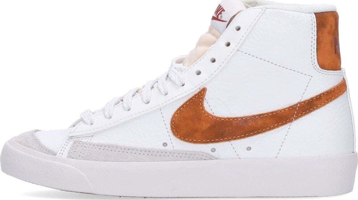 Nike-Scarpa-Alta-Donna-Wmns-Blazer-Mid-77-Summit-White/hot-Curry/mars-Stone-da-donna
