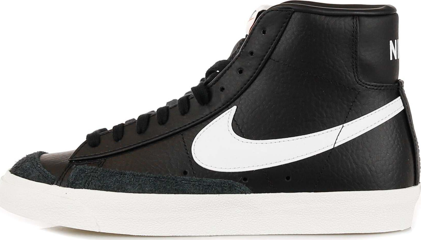 Nike-Scarpa-Alta-Uomo-Blazer-Mid-77-Vintage-Black/white/sail-da-uomo