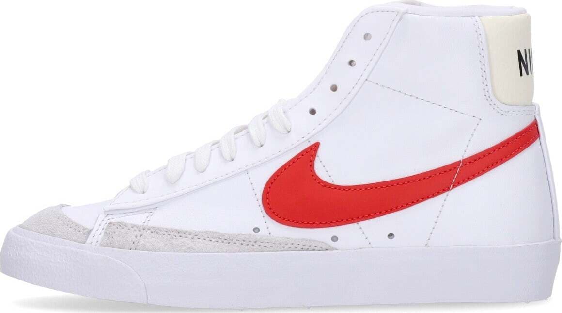 Nike-Scarpa-Alta-Uomo-Blazer-Mid-77-Vintage-White/picante-Red/coconut-Milk/white-da-uomo