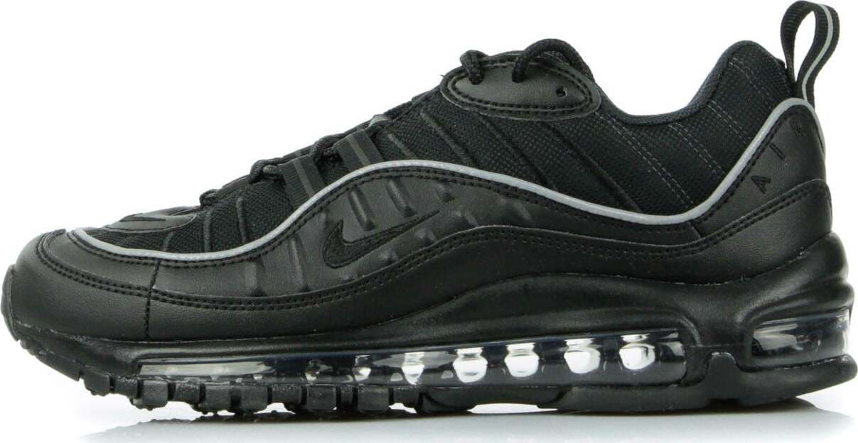 Nike Scarpa Bassa Donna W Air Max 98 Black/black/off Noir