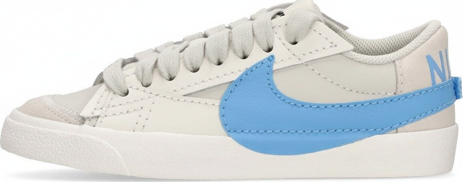 Nike-Scarpa-Bassa-Donna-W-Blazer-Low-77-Jumbo-Light-Bone/university-Blue/phantom-da-donna