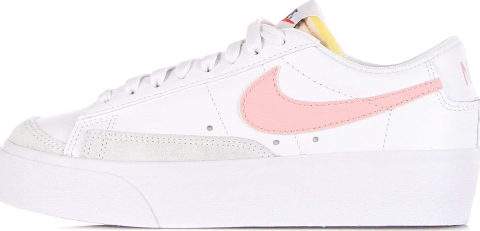 Nike-Scarpa-Bassa-Donna-W-Blazer-Low-Platform-White/pink-Glaze/summit-White/black-da-donna