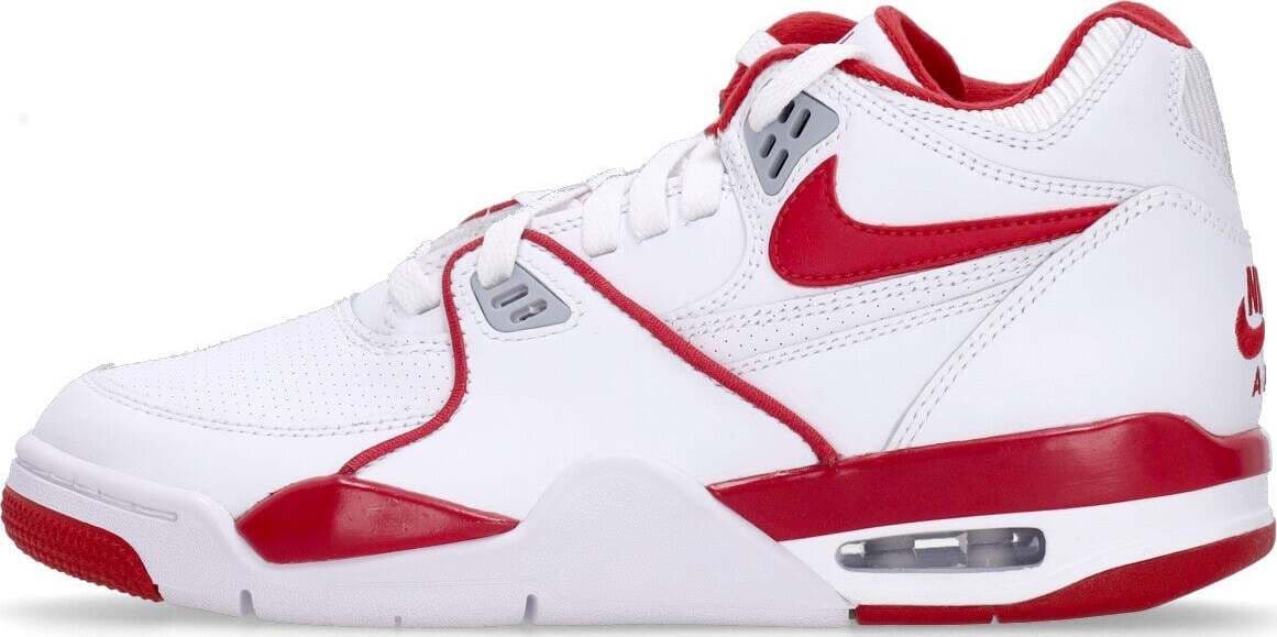 Nike-Scarpa-Bassa-Uomo-Air-Flight-89-Og-White/varsity-Red/wolf-Grey-da-uomo