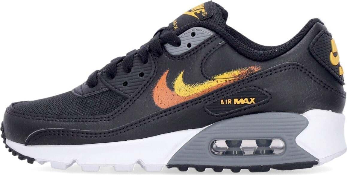 Nike-Scarpa-Bassa-Uomo-Air-Max-90-Black/safety-Orange/university-Gold-da-uomo