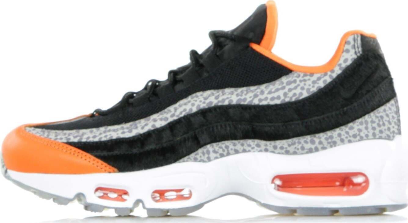 Nike-Scarpa-Bassa-Uomo-Air-Max-95-Black/black/granite/safety-Orange-da-uomo