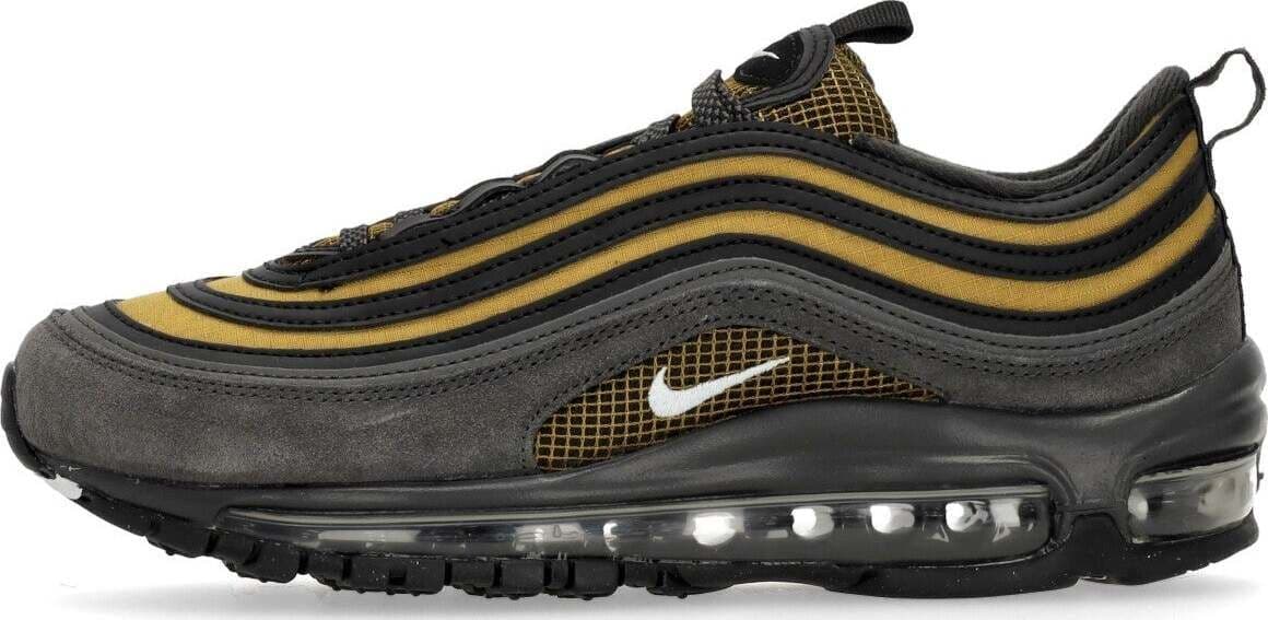 Nike Scarpa Bassa Uomo Air Max 97 Se Medium Ash/blue Tint/bronzine/black
