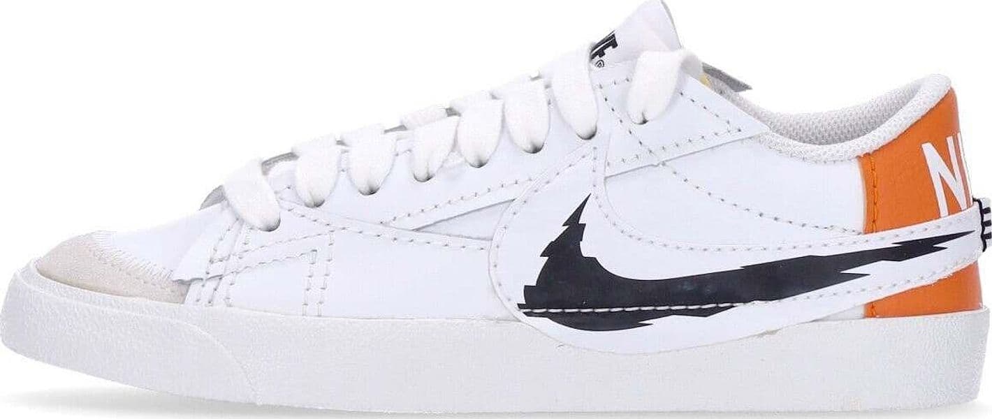Nike-Scarpa-Bassa-Uomo-Blazer-Low-77-Jumbo-White/black/summit-White/magma-Orange-da-uomo