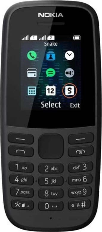 Nokia-105-TA-1174-Dual-Sim-Nero