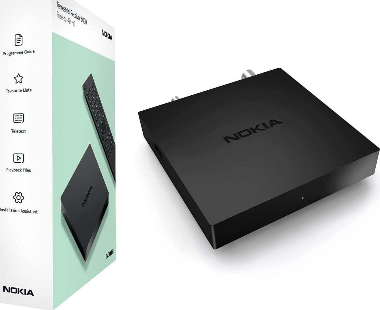Nokia Decoder Digitale Terrestre 6000 ZAPPER DVB-T/DVB-T2 HD Elettronica/Home Cinema TV e video/Ricevitori TV/Ricevitori digitale terrestre Scontolo.net - Potenza, Commerciovirtuoso.it