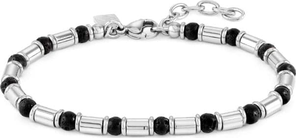 NOMINATION---BRACCIALE-INSTINCTSTYLE-STONE-EDITION-IN-ACCIAIO-NERO