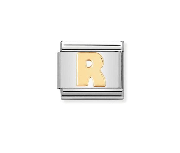 NOMINATION - LINK COMPOSABLE CLASSIC LETTERA R