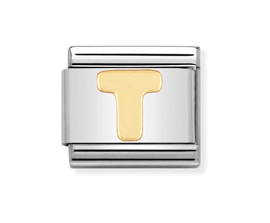 NOMINATION - LINK COMPOSABLE CLASSIC LETTERA T