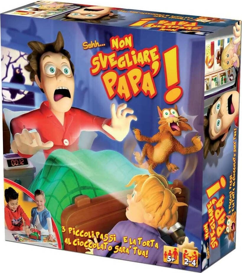 Non Svegliare Papà - Gioco Da Tavolo Per Bambini Dai 5 Anni - Sviluppa La Concentrazione E Il Pensiero - Per Giocare Con La Famiglia O Gli Amici - Da 2 A 4 Giocatori Giochi e giocattoli/Personaggi giocattolo/Persone Cartoleria Deja Vu - Crotone, Commerciovirtuoso.it