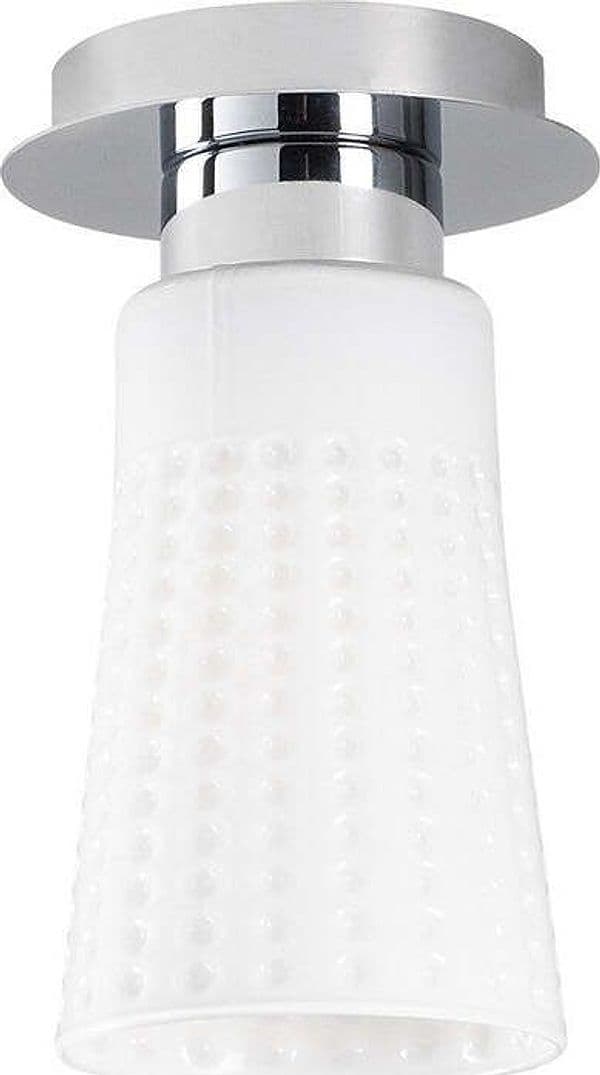 Noor Plafoniera Caraburun N-324, Noor, 12 x 24 cm, 1 x E27, 100W, cromo Illuminazione/Illuminazione per interni/Lampadari lampade a sospensione e plafoniere/Plafoniere Scontolo.net - Potenza, Commerciovirtuoso.it