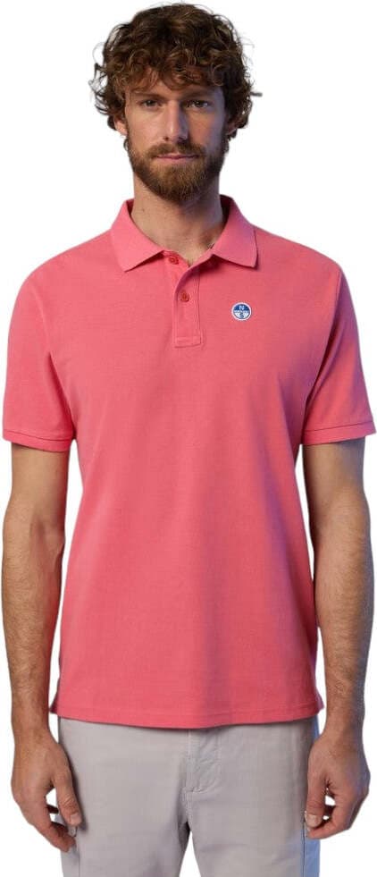 North-Sails-maglietta-polo-corallo-Basic-692451