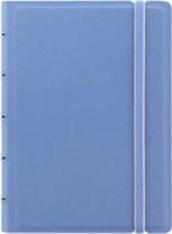 Notebook Pocket - con elastico - copertina similpelle - 144 x 105 mm - 56 pagine - a righe - blu pastello - Filofax Cancelleria e prodotti per ufficio/Archivio ufficio e accessori per scrivania/Archivio ufficio/Portablocchi e portamoduli Eurocartuccia - Pavullo, Commerciovirtuoso.it