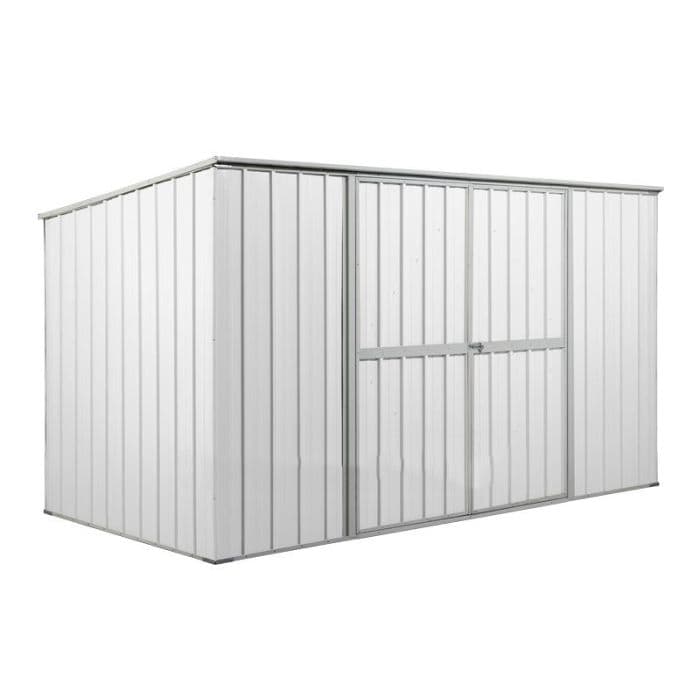 Casetta deposito lamiera Box in Acciaio Zincato 345x186cm x h1.92m - 98KG - 6.42mq in Capanni CarrelloDigitale.it - Seclì, commercioVirtuoso.it