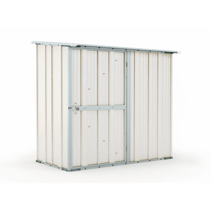 Box in acciaio casetta da giardino capanno 174x100cm x h 182cm - 43kg - 1,74mq in Capanni CarrelloDigitale.it - Seclì, commercioVirtuoso.it