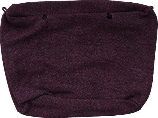 Obag Sacca interna Canvas Lana Nero/Rosso Moda/Donna/Borse/Borse a spalla Scontolo.net - Potenza, Commerciovirtuoso.it