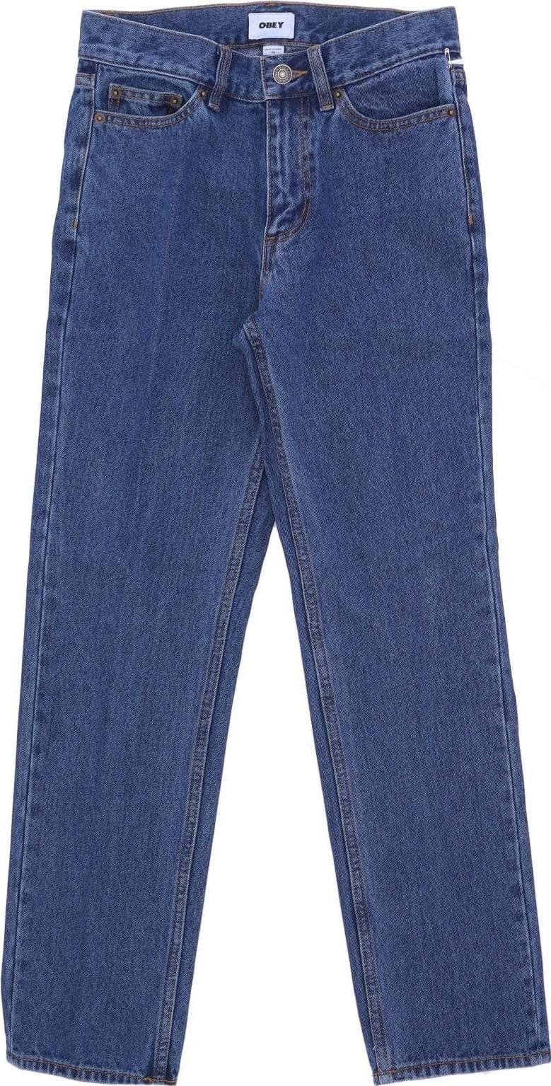 OBEY-Jeans-Uomo-Bender-Denim-Pant-Stonewash-Indigo-da-uomo