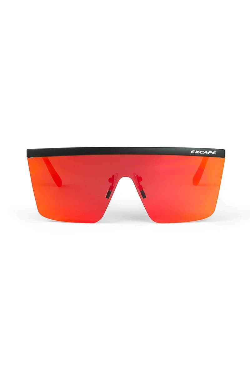 Occhiali Da Sole Unisex Excape 8.1 Montatura Nera Lenti Rosse Specchiate Occhiali Da Sole Stile Metropolitano Protezione Uv400 Con Astuccio Moda/Uomo/Accessori/Occhiali e accessori/Occhiali da sole You Store - Messina, Commerciovirtuoso.it