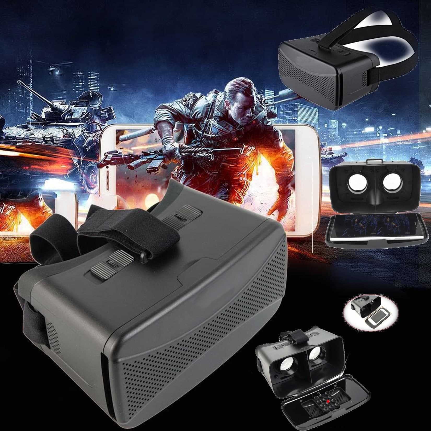 OCCHIALI MASCHERA HEADSET 3D PER SMARTPHONE VRBOX REALTà VIRTUALE GAME Trade Shop italia - Napoli, Commerciovirtuoso.it