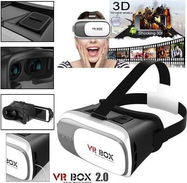 Occhiali-Realtà-Virtuale-3d-Vrbox-Giochi-Film-360°-Con-Controller-Bluetooth
