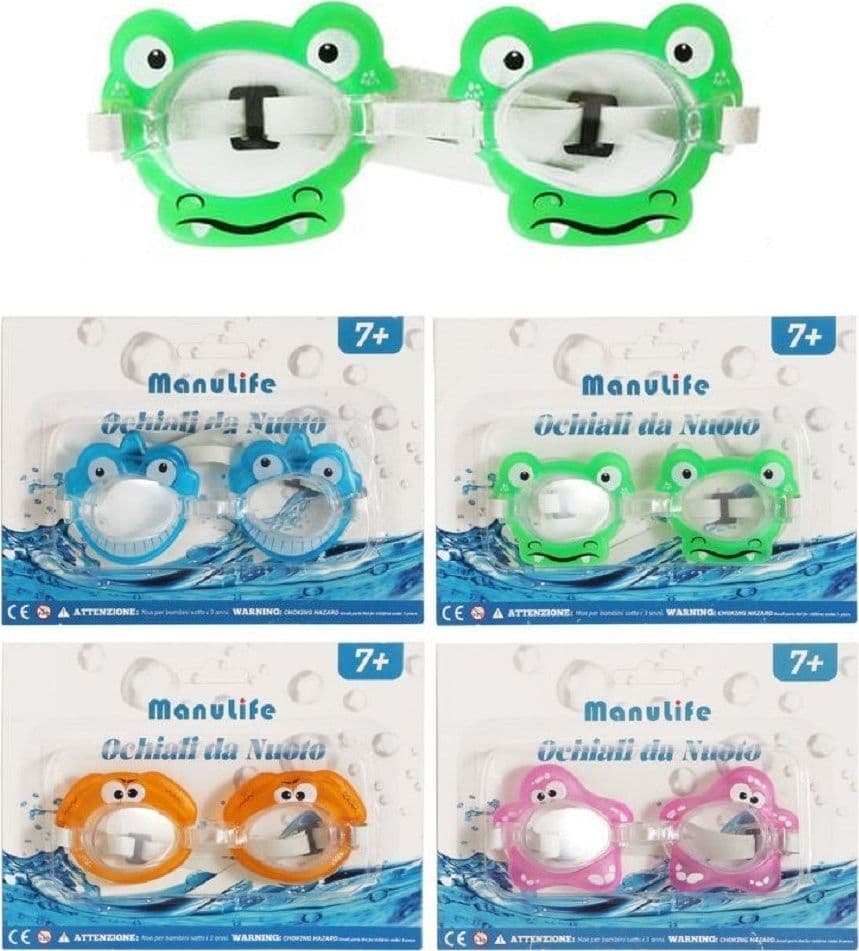 Occhialini Da Nuoto Per Bambini Da Piscina Con Animaletti Colorati 16x4cm 605419 Sport e tempo libero/Attività ricreative all'aperto/Sport acquatici/Nuoto/Occhialini Trade Shop italia - Napoli, Commerciovirtuoso.it