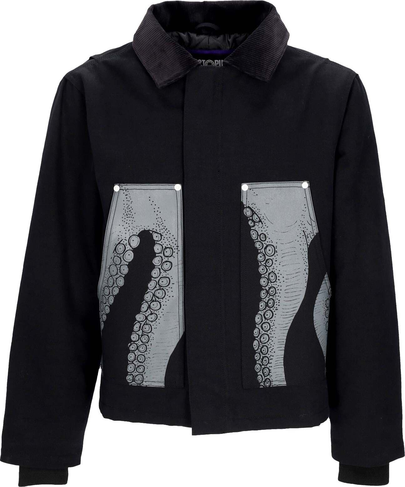 OCTOPUS-Giubbotto-Uomo-Hammer-Work-Jacket-Black-da-uomo