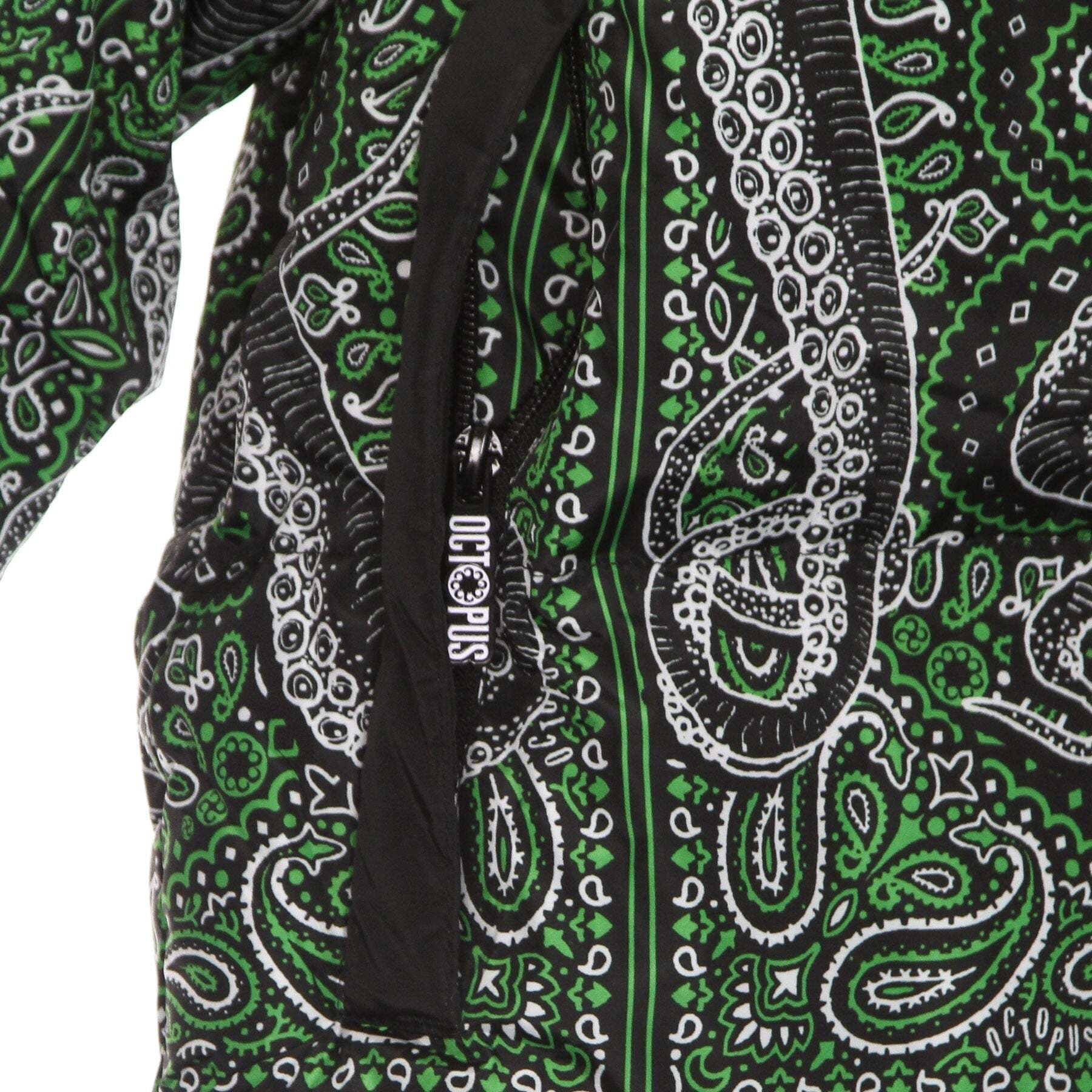 OCTOPUS-Piumino-Uomo-Bandana-Down-Jacket-Black-da-uomo