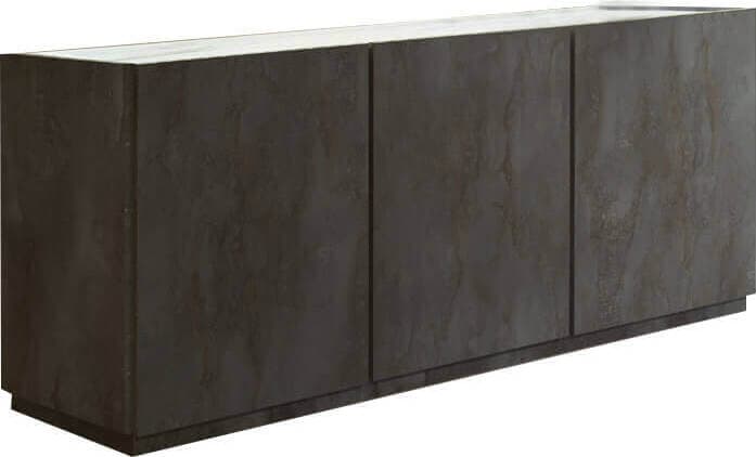ODYSSEA---madia-moderna-con-ante-ammortizzate-cm-200-x-50-x-79-h-Antracite-Milani-Home