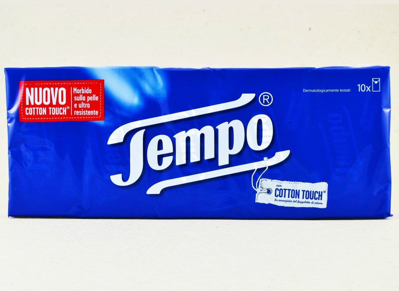 Offerta Fazzoletti Di Carta Tempo Confezione 10 Pacchetti Fazzolettini Classici Salute e cura della persona/Pulizia e cura della casa/Rotoli di carta da cucina carta igienica e fazzoletti/Fazzoletti e salviette per il viso Trade Shop italia - Napoli, Commerciovirtuoso.it
