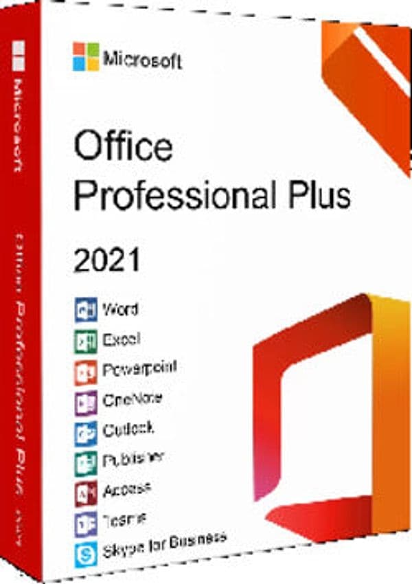 Office Professional Plus 2021- BOX - Multilingua - Licenza Retail Fisica No DVD