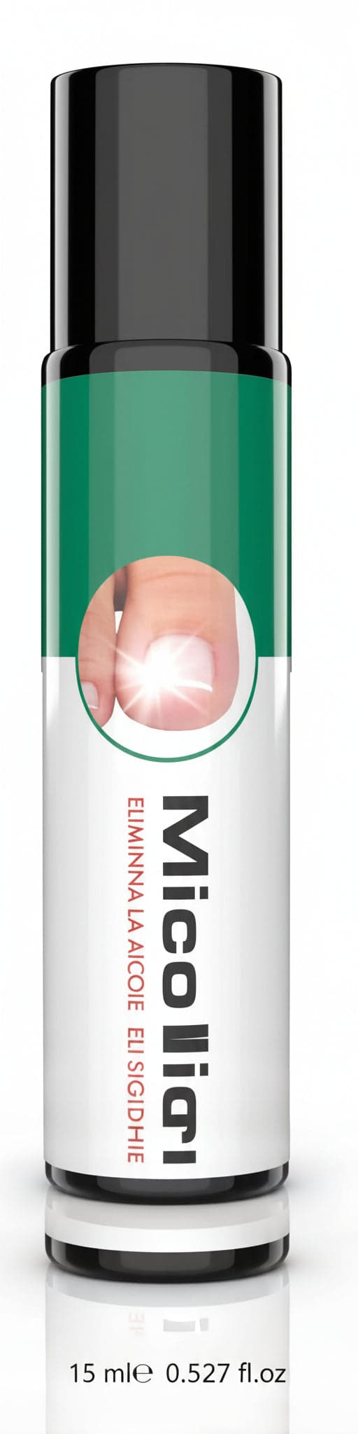 Oggibelli Micoroll Rool on Micosi Unghie 15ml Flacone Acido Salicilico Desquamazione Irritazione