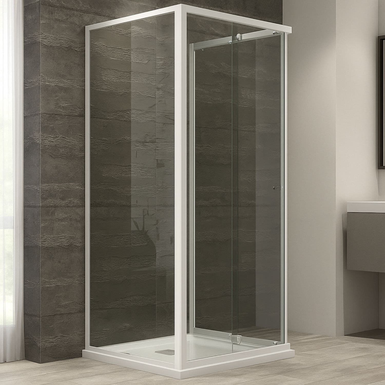 Ogomondo Box Cabina Doccia Corner 3 Lati Cristallo Temprato Trasparente 80x80x80 Fai da te/Attrezzature per cucine e bagni/Attrezzature per bagni/Docce e componenti doccia/Box doccia Ogomondo - Martina Franca, Commerciovirtuoso.it