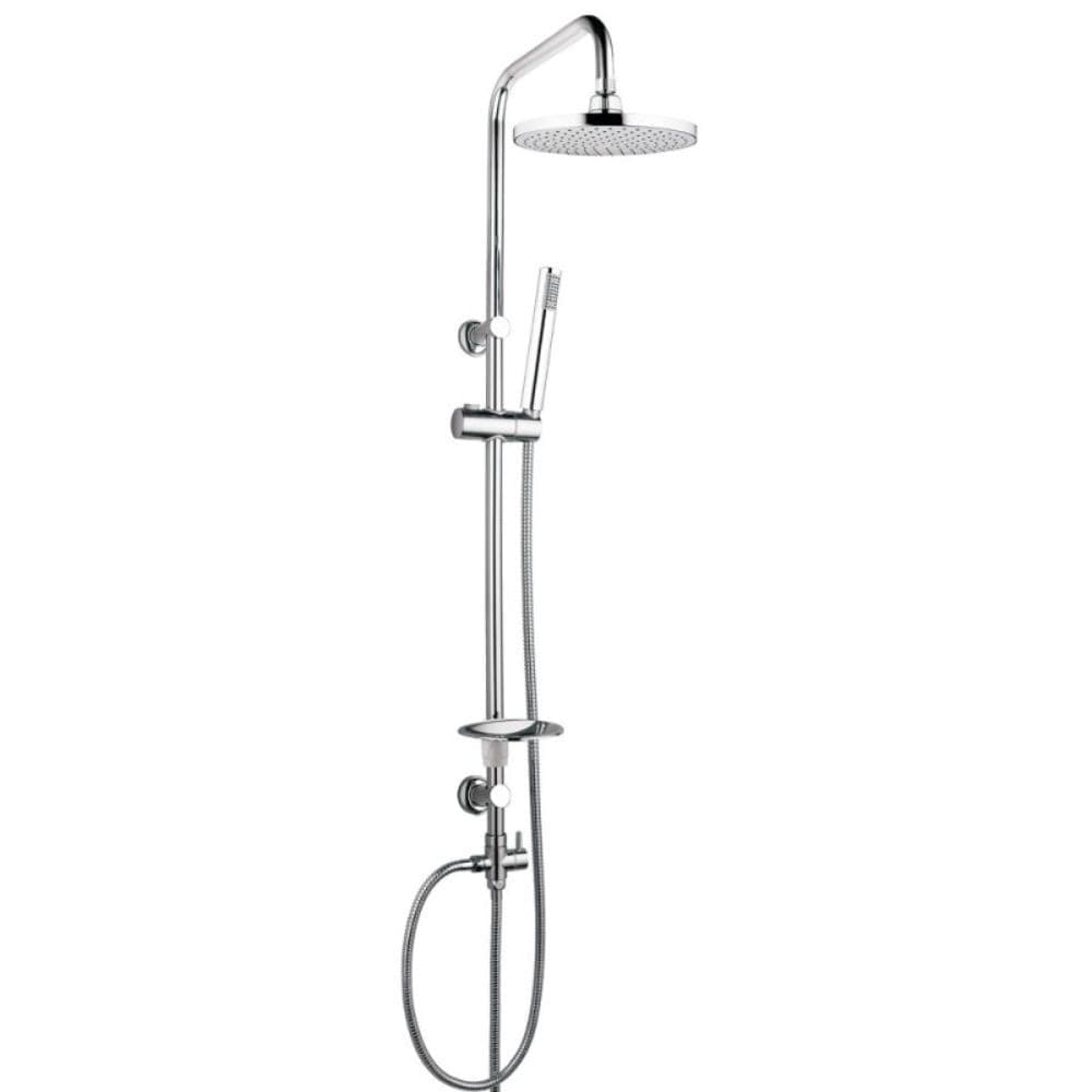 Ogomondo Colonna Doccia Attrezzata Alpha Ottone Cromato Diametro 22 mm Fai da te/Attrezzature per cucine e bagni/Attrezzature per bagni/Docce e componenti doccia/Filtri supporti e soffioni doccia/Docce fisse Ogomondo - Martina Franca, Commerciovirtuoso.it