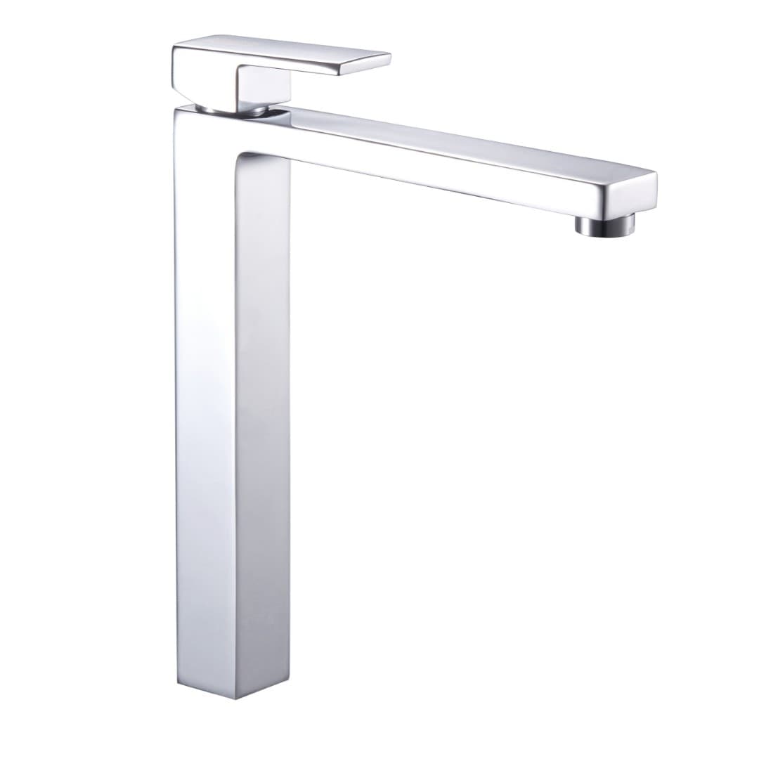 Ogomondo-Miscelatore-Rubinetto-Lavabo-Appoggio-Purple-Bocca-Alta-Cromo-Lucido