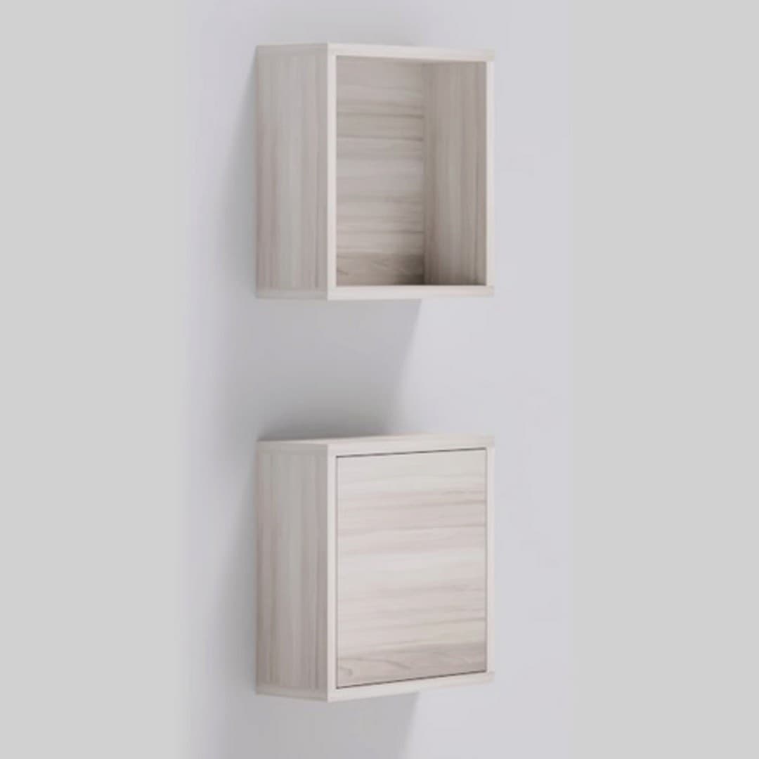 Ogomondo Pensile a giorno in laminato e pensile con anta Bagno LARICE BIANCO Casa e cucina/Bagno/Mobili da bagno/Mensole bagno Ogomondo - Martina Franca, Commerciovirtuoso.it