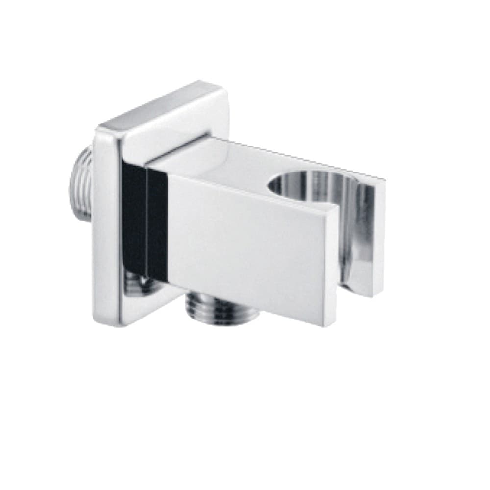 Ogomondo Presa Acqua Quadrata In Ottone Cromato con Attacco Doccetta Fai da te/Attrezzature per cucine e bagni/Attrezzature per bagni/Rubinetti per docce e vasche da bagno e parti/Rubinetti per doccia Ogomondo - Martina Franca, Commerciovirtuoso.it