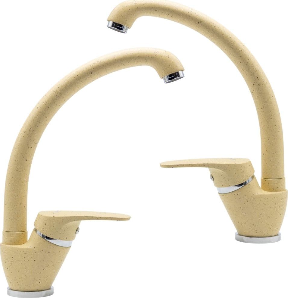OGOMONDO Set 2 pezzi Miscelatore Avena 1 Oslo Orientabile in Ottone per Lavello Cucina Fai da te/Attrezzature per cucine e bagni/Impianti per la cucina/Rubinetti da cucina/Rubinetti per lavelli da cucina Ogomondo - Martina Franca, Commerciovirtuoso.it