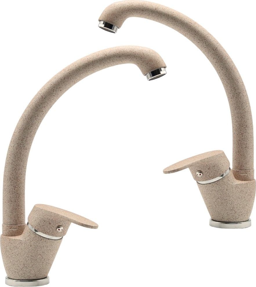 OGOMONDO Set 2 pezzi Miscelatore Avena 2 Oslo Orientabile in Ottone per Lavello Cucina Fai da te/Attrezzature per cucine e bagni/Impianti per la cucina/Rubinetti da cucina/Rubinetti per lavelli da cucina Ogomondo - Martina Franca, Commerciovirtuoso.it
