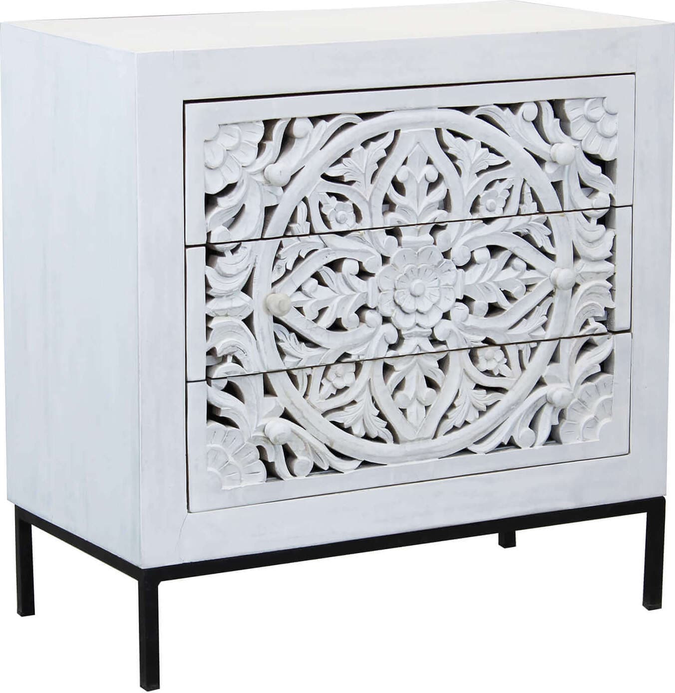 OHM---comò-cassettiera-con-decoro-3-cassetti-legno-e-ferro-Marrone-Milani-Home