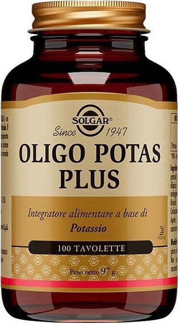 OLIGO-POTAS-PLUS-integratore-alimentare-100-tavolette-Solgar